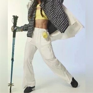 FP Movement by Free People Shred It White Ski Snowboard Pants